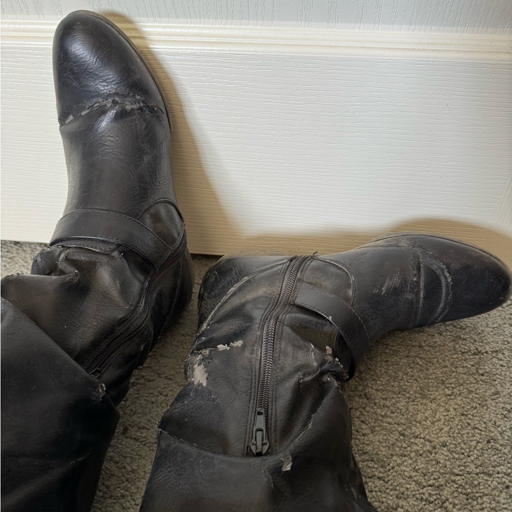 Reserved for be013 Used black boots – Renaissance Festival - Picture 3 of 9